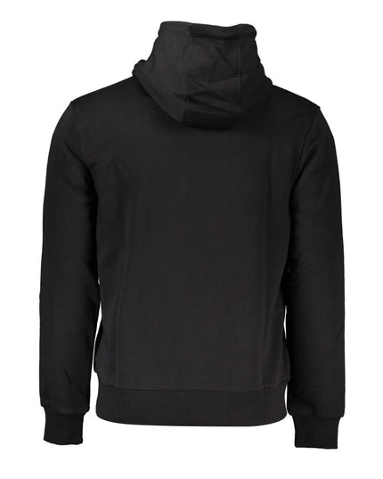Cavalli Class Black Cotton Men Sweater