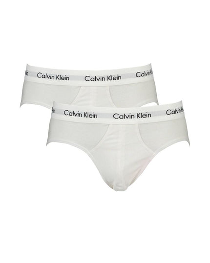 Calvin Klein White Cotton Men's Brief
