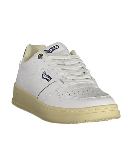 Gas White Artificial Leather Sneaker