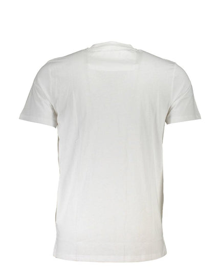 Cavalli Class White Cotton T-Shirt