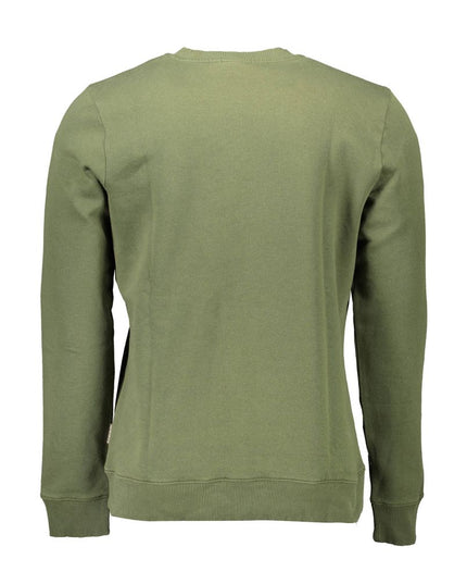 Napapijri Green Cotton Men Sweater