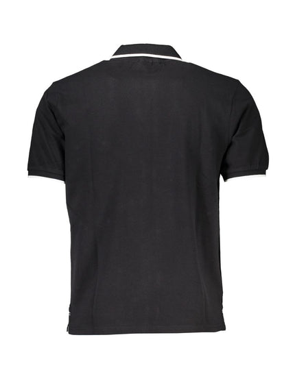 North Sails Black Cotton Polo Shirt