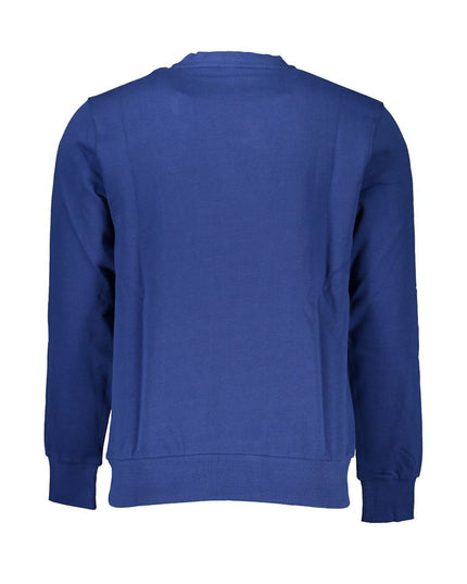 North Sails Blue Cotton Men Sweater
