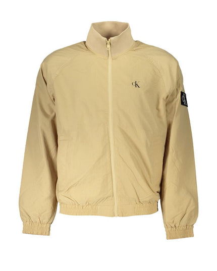 Calvin Klein Beige Polyamide Men Jacket