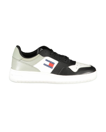 Tommy Hilfiger Black Polyester Sneaker