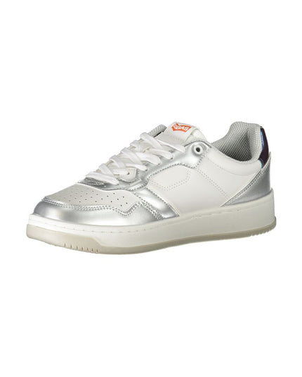 Gas White Polyester Sneaker