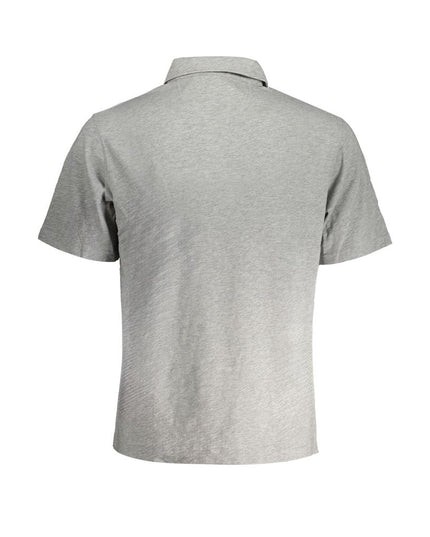 La Martina Brown Cotton Men Polo Shirt