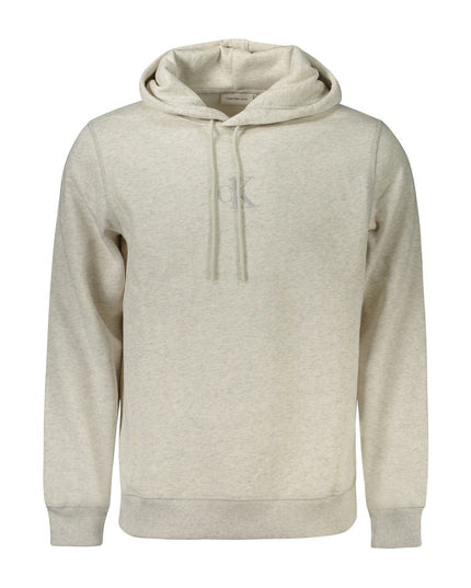 Calvin Klein Gray Cotton Men Sweater