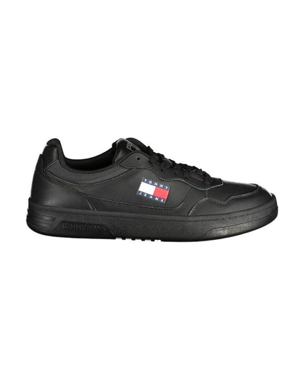 Tommy Hilfiger Black Polyethylene Men Sneaker