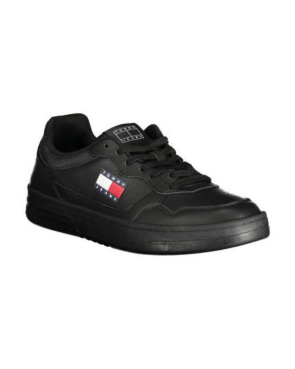 Tommy Hilfiger Black Polyethylene Men Sneaker