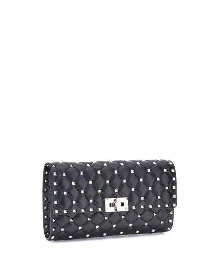 Valentino Garavani Black Lamb Ovis Aries Aries Shoulder Bag