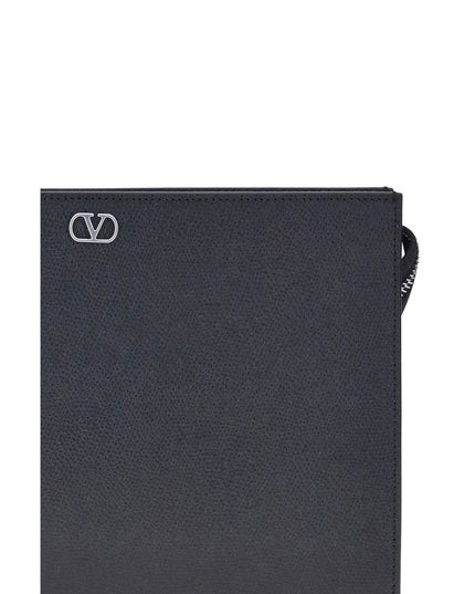 Valentino Garavani Grained leather Pouch