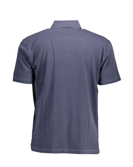 Gant Blue Cotton Men Polo Shirt