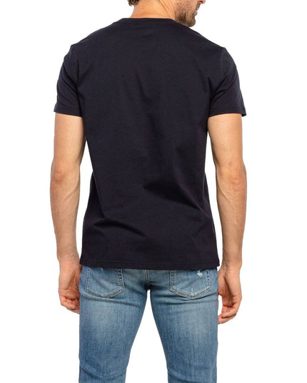 Balmain Blue Cotton T-Shirt