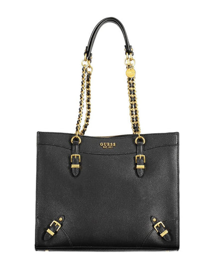 Guess Jeans Black Polyethylene Women Handbag