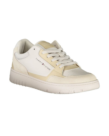 Tommy Hilfiger Beige Polyethylene Men Sneaker