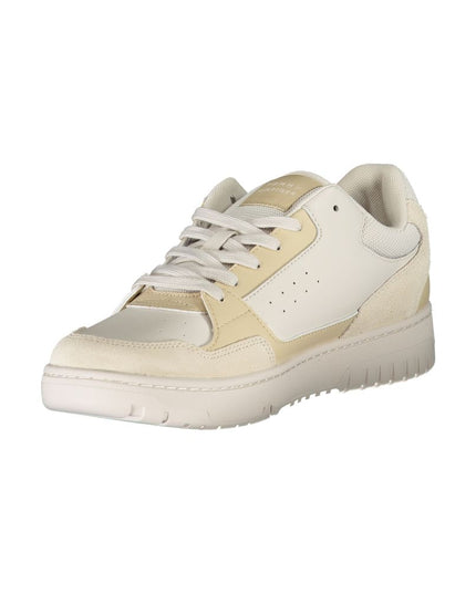 Tommy Hilfiger Beige Polyethylene Men Sneaker