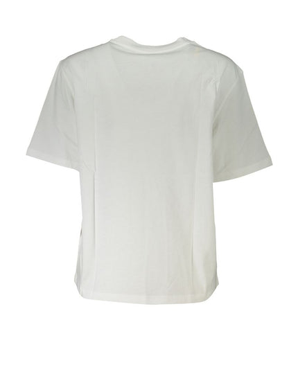 Patrizia Pepe White Cotton Women T-Shirt