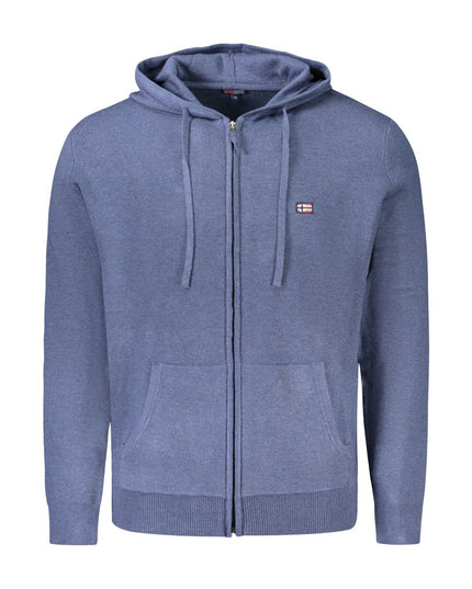 Norway 1963 Blue Polyamide Men Cardigan