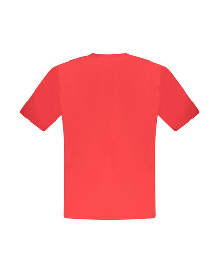 North Sails Red Cotton Men T-Shirt