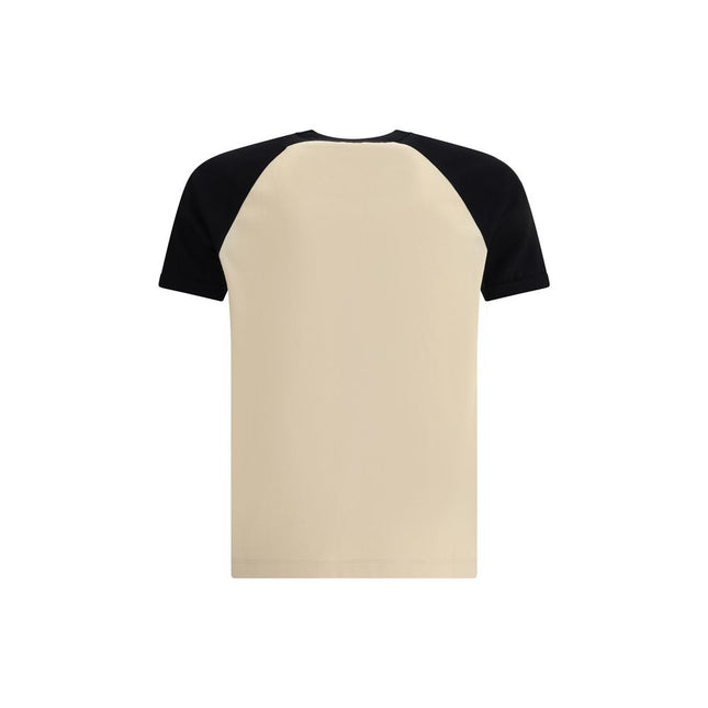 Valentino Cream Cotton T-Shirt