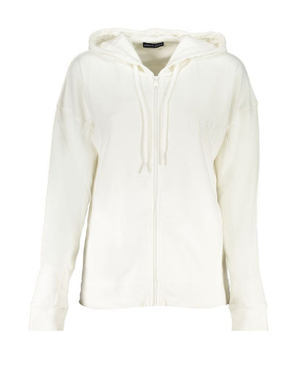 North Sails White Cotton Women Sweater