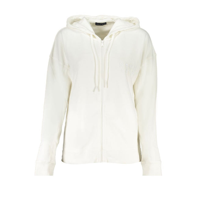 North Sails White Cotton Women Sweater