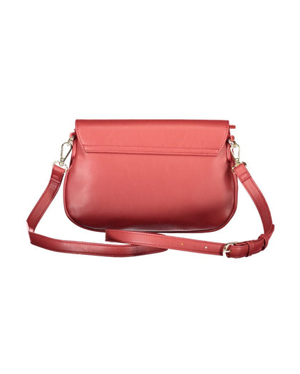 Mario Valentino Red Polyethylene Women Handbag