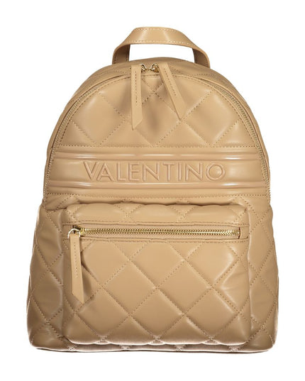 Mario Valentino Beige Polyethylene Women Backpack