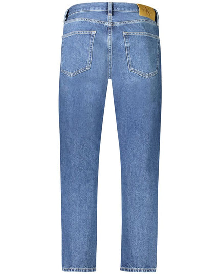 Calvin Klein Blue Cotton Men Jeans