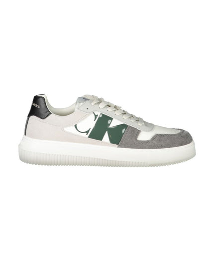 Calvin Klein White Polyethylene Men Sneaker