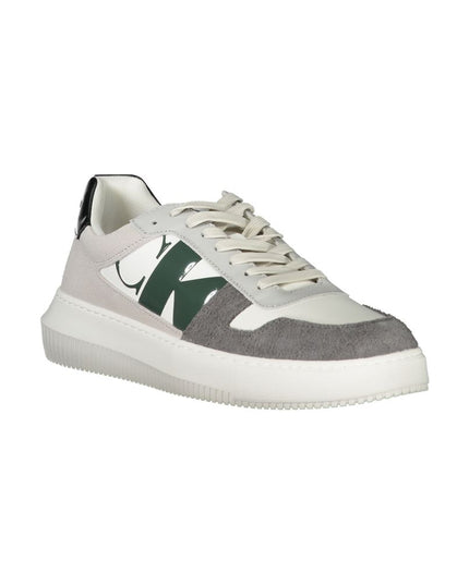 Calvin Klein White Polyethylene Men Sneaker