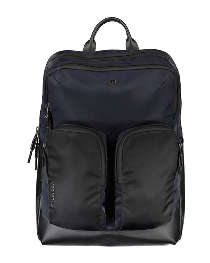 Tommy Hilfiger Blue Polyethylene Men Backpack