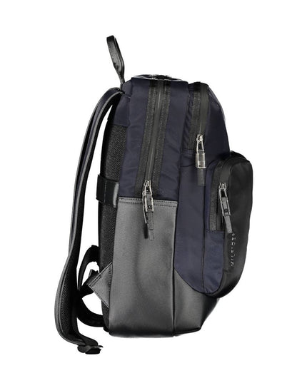 Tommy Hilfiger Blue Polyethylene Men Backpack