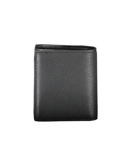 Tommy Hilfiger Black Leather Men Wallet