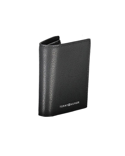 Tommy Hilfiger Black Leather Men Wallet