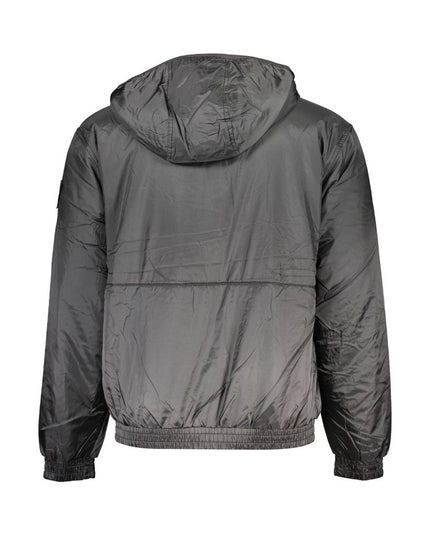 Calvin Klein Black Recycled Polyester Men Jacket