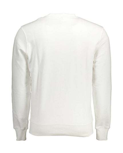 North Sails White Cotton Men Sweater