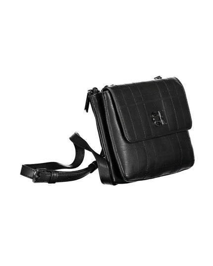 Calvin Klein Black Polyester Women Handbag