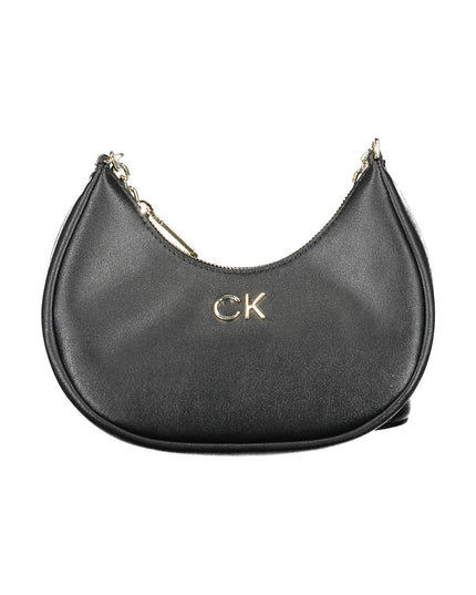 Calvin Klein Black Polyester Women Handbag