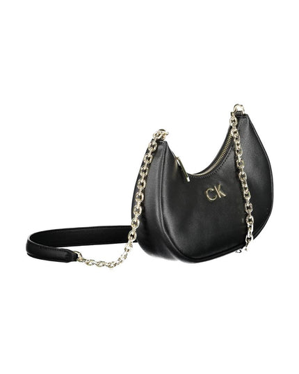 Calvin Klein Black Polyester Women Handbag