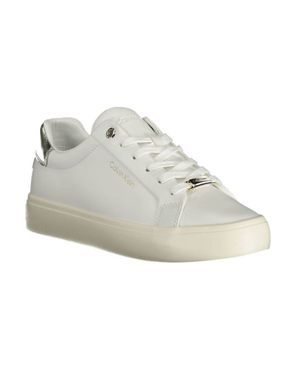 Calvin Klein White Leather Women Sneaker