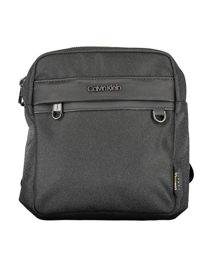 Calvin Klein Black Polyester Men Shoulder Bag