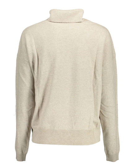 U.S. POLO ASSN. Beige Wool Women Sweater