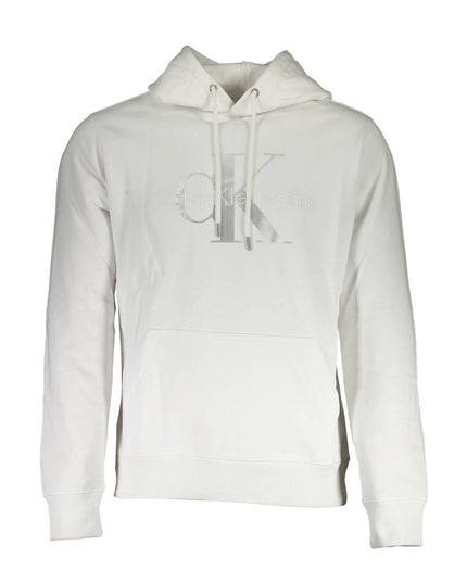 Calvin Klein White Cotton Men's Sweater