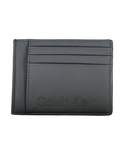 Calvin Klein Black Polyester Men Wallet