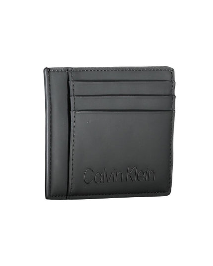 Calvin Klein Black Polyester Men Wallet