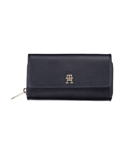 Tommy Hilfiger Blue Polyethylene Women Wallet