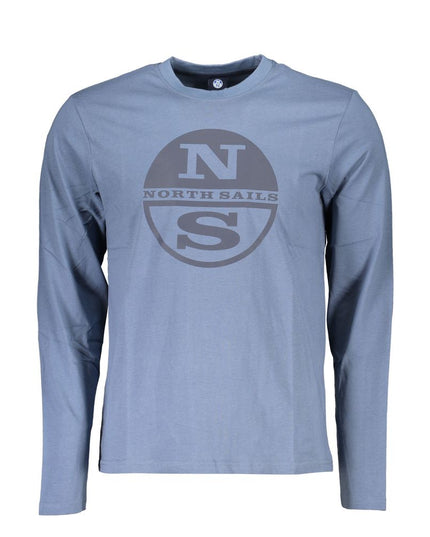 North Sails Blue Cotton T-Shirt