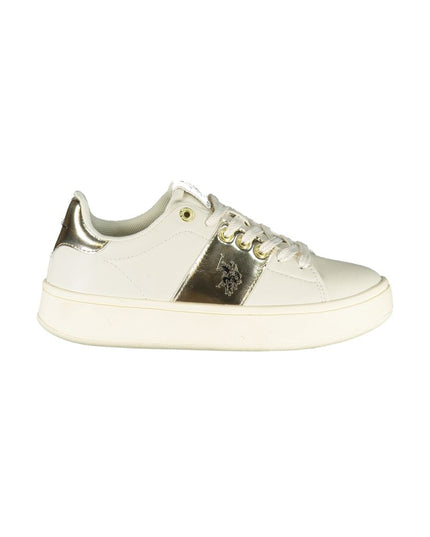 U.S. POLO ASSN. Beige Polyethylene Women Sneaker